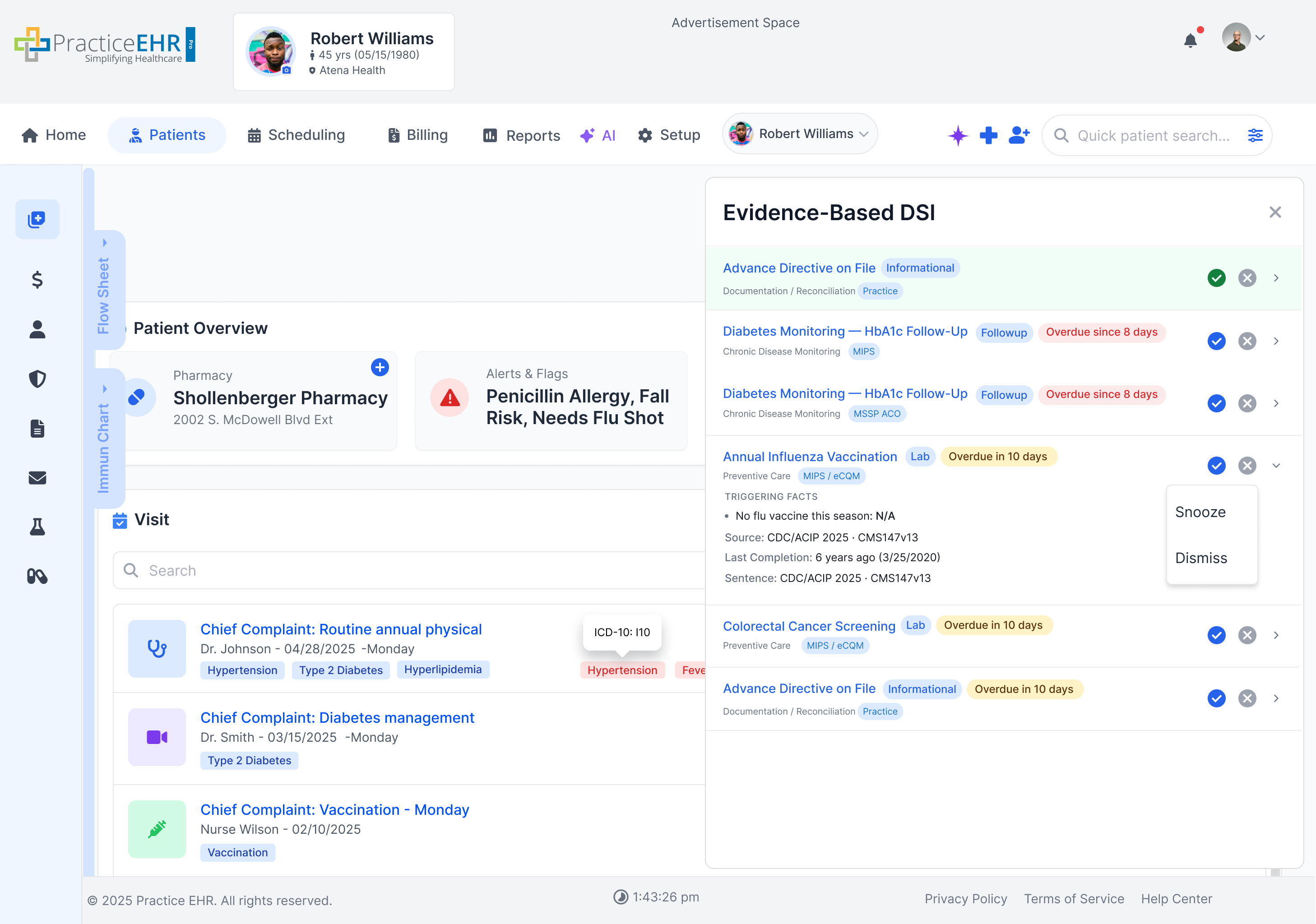 EBDSI panel Reminders and Others